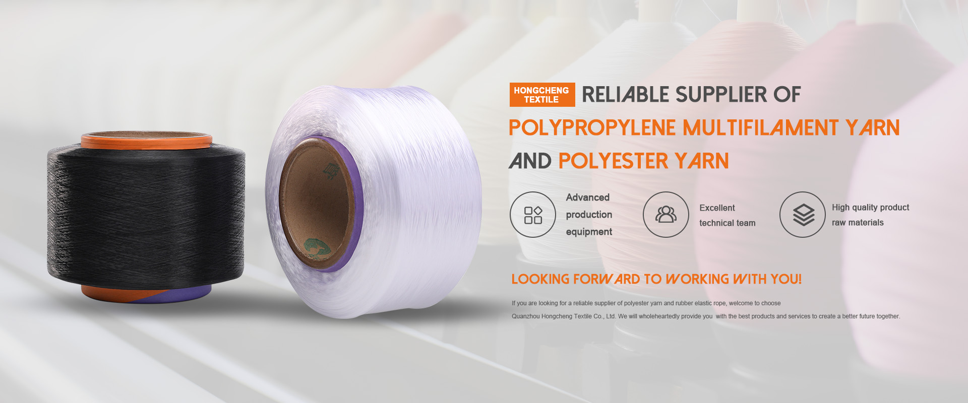 Pemasok Benang Twisted Polypropylene Cina